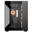 Корпус Cougar FV150 RGB [FV150 RGB black] черный [Mid-Tower, Micro-ATX, Mini-ITX, Standard-ATX, USB 3.2 Gen 1 Type-A, USB 3.2 Gen 2 Type-C, ARGB вентиляторы, 4 x 120 мм]