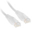 Патч-корд Lanmaster TWT-45-45-0.5-WH [круглый, U/UTP, RJ-45, Cat. 5e, длина - 0.5 м, внешняя изоляция - PVC (ПВХ)]