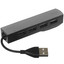 USB-разветвитель DEXP BT4-03 [USB 2.0 Type-A х 4, кабель - 7.5 см, корпус черный]