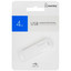 Память USB Flash 4 ГБ Smartbuy Clue [SB4GBCLU-W] [USB 2.0/USB Type-A, до 30 Мбайт/сек, монолит с колпачком, пластик]