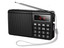 Радиоприемник Hoco HI50 черный [моно, дисплей, FM, АМ, Bluetooth, подключение наушников, USB Type-C, питание - от аккумулятора]