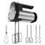Миксер Cecotec PowerTwist 500 серый [500 Вт, ручной, скоростей - 5, корпус - нержавеющая сталь, насадок - 5 шт, турборежим]