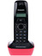 Телефон беспроводной (DECT) Panasonic KX-TG1611RUR [АОН, Caller ID, 50 номеров, красный]