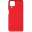 Накладка  Aceline Fresh Color для Samsung Galaxy A12 красный [ТПУ]