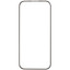 Защитное стекло uBear для экрана Apple iPhone 16 Pro [3D, олеофобное покрытие, 0.3 мм, цвет рамки - черный, в комплекте: 1 шт]