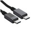 Кабель Ugreen USB Type-C - USB Type-C серый [USB 2.0, форма - круглая, оплетка - нейлоновая, 3 А, 60 Вт, металлический корпус разъемов, 1 шт]