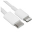 Кабель Apple Lightning 8-pin - USB Type-C белый 1 м [форма - круглая, оплетка - TPE, 2.1 А, 96 Вт, 1 шт]