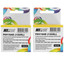 Набор картриджей Hi-Black №123XL многоцветный, черный [принтер, совместимый, 330 страниц, 2 шт]