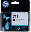 Картридж HP 711 (CZ133A) черный [плоттер, принтер, оригинальный, 1 шт]