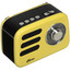 Радиоприемник Ritmix RPR-033 желтый [моно, FM, SW, АМ, Bluetooth, USB Type-C, питание - от аккумулятора, от сети]