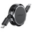 Кабель ACEFAST USB Type-C - USB Type-C черный 0.8 м [форма - плоская, оплетка - TPE, 3 А, 60 Вт, 1 шт]
