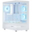 Корпус Formula V Line Crystal Z8 Floe [Crystal Z8 FLOE White] белый [Mid-Tower, Micro-ATX, Mini-ITX, Standard-ATX, USB 3.2 Gen 1 Type-A, USB 3.2 Gen 1 Type-C, ARGB вентиляторы, 6 x 120 мм]