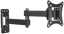 Кронштейн для ТВ DEXP DTV-27TS-2-GV2 черный [для 12"-34", наклон вверх 2° наклон вниз 15°, поворот 180°, до 20 кг, до 360 мм от стены/потолка]