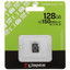 Карта памяти Kingston microSDXC 128 ГБ [SDCS3/128GBSP] [A1, UHS Class 1, Video Class 10, чтение - 150 Мбайт/сек]