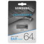 Память USB Flash 64 ГБ Samsung BAR Plus [MUF-64BE4/CN] [USB 3.2 Gen 1/USB Type-A, до 300 Мбайт/сек, монолит, металл]