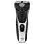 Электробритва Philips S3143/00 [черный/серебристый, роторная, бритье: влажное/сухое, головок - 3, питание - от аккумулятора]