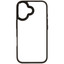 Накладка  Aceline Silicone Side для Apple iPhone 16 черный [ПК, ТПУ]