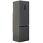 Холодильник с морозильником   HotPoint HT 7201I DX O3 черный [322 л, внешнее покрытие-металл, размораживание - No Frost, дисплей, 60 см х 196 см х 62.1 см]