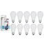 Комплект светодиодных ламп ЭРА LED A60-15W-840-E27 [E27, 15 Вт, 1200 лм, 4000 K, 170-265 В, в комплекте: 10 шт]