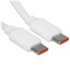 Кабель Baseus USB Type-C - USB Type-C белый [форма - плоская, оплетка - TPE, 3 А, 60 Вт, 1 шт]