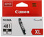 Картридж Canon CLI-481BK XL черный [МФУ, принтер, оригинальный, 2280 страниц, 1 шт]