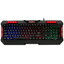Клавиатура  проводная Aceline GS Sparkle [мембранная, клавиш - 112, USB Type-A, цвет черный]