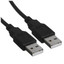 Кабель DEXP USB Type-A - USB Type-A черный [USB 2.0, форма - круглая, 1 шт]