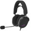 Беспроводные/проводные наушники ASUS ROG Pelta  черный 2024 [охватывающие, проводной, радиоканал, кабель - 1.8 м, до 70 ч, поддержка Nintendo Switch, PS4, PS5, Xbox One, 20 Гц - 20000 Гц, 32Ω, подсветка - разноцветная]