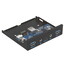 Планка передней панели ESPADA Eu5335c [подключение: USB 3.2 Gen1 (19 pin), разъемы: 2 x USB 3.2 Gen 1 Type-A, 3.5 мм jack (аудио), 3.5 мм jack (микрофон), USB 3.2 Gen 1 Type-C]