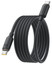 Кабель Baseus USB Type-C - USB Type-C черный [USB 2.0, форма - круглая, оплетка - силиконовая, 5 А, 100 Вт, 1 шт]