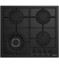 Газовая варочная поверхность Hotpoint HG 62FA/BK [конфорок - 4 шт, решетки - чугун, панель - закаленное стекло, электроподжиг, газ-контроль, черный]