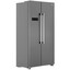 Холодильник Side by Side   Beko GNO4321XP серебристый [436 л, внешнее покрытие-металл, размораживание - No Frost, дисплей, 90 см х 177 см х 59 см]