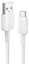 Кабель Anker USB Type-C - USB Type-A белый 0.9 м [OTG, форма - круглая, оплетка - нейлоновая, 3 А, 15 Вт, 1 шт]