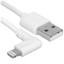 Кабель Aceline Lightning 8-pin - USB Type-A белый [USB 2.0, форма - круглая, оплетка - ПВХ, 2 А, L-образный разъем, 1 шт]