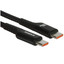 Кабель Baseus USB Type-C - USB Type-C черный [форма - круглая, оплетка - нейлоновая, 5 А, 100 Вт, 1 шт]