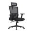 Компьютерное кресло Evolution ErgoLine 1 черный [сетка, ткань, до 120 кг, подголовник, подлокотники - 1D]