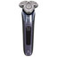 Электробритва Philips S5466/17 [синий/черный, роторная, бритье: влажное/сухое, головок - 3, триммер, питание - от аккумулятора]