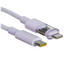 Кабель Baseus Lightning 8-pin - USB Type-C фиолетовый [форма - круглая, оплетка - нейлоновая, 2.22 А, 20 Вт, 1 шт]