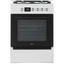 Комбинированная плита DEXP M26-1W белый [конфорок газовых - 4 шт, духовка - 65 л, покрытие - эмалированная сталь, электроподжиг, газ-контроль конфорок]