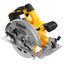 Пила дисковая DeWalt DCS570N-XJ XR FLEXVOLТ 18/54V [без ЗУ, без АКБ, Øдиска - 184 мм, 5500 об/мин, глубина пропила - 64 мм, 3.6 кг]