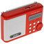 Радиоприемник Perfeo Sound Ranger красный [моно, дисплей, FM, подключение наушников, jack 3.5 мм, mini USB, питание - от аккумулятора]