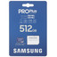 Карта памяти Samsung PRO Plus microSDXC 512 ГБ [MB-MD512SA/UE] [A2, Class 10, UHS Class 3, Video Class 30, запись - 130 Мбайт/сек, чтение - 180 Мбайт/сек]