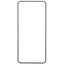 Защитное стекло LuxCase для экрана Nothing Phone 2 [2.5D, олеофобное покрытие, 0.33 мм, цвет рамки - черный, в комплекте: 1 шт]