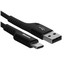 Кабель Baseus USB Type-C - USB Type-A черный [форма - круглая, оплетка - нейлоновая, 5 А, 100 Вт, металлический корпус разъемов, 1 шт]
