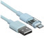 Кабель Baseus Lightning 8-pin - USB Type-A голубой [USB 2.0, форма - круглая, оплетка - нейлоновая, 2.4 А, 12 Вт, 1 шт]