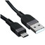 Кабель Hoco micro USB-B - USB Type-A черный [USB 2.0, форма - круглая, оплетка - силиконовая, 2.4 А, 1 шт]