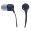 Bluetooth гарнитура JBL TUNE 115BT [внутриканальные, закрытые, 20 Гц - 20000 Гц, микр., регулятор громкости, синий] [внутриканальные, Bluetooth 4.2, до 8 ч, 20 Гц - 20000 Гц, 16Ω]