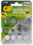 Набор батареек GP Alkaline LR41 (AG3/G3/LR736/392A/192), LR43 (AG12/G12/LR1142/386A/186), LR44 (AG13/G13/LR1154/357A/A76), LR54 (AG10/G10/LR1130/389A/189) [щелочная (LR), 1.5 В, 12 шт]