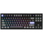 Клавиатура  проводная Keychron Q3 HE 8K [магнитная, Keychron Ultra-fast Lime Magnetic Switch, клавиш - 87, USB Type-A, цвет черный]
