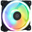 Комплект вентиляторов Thermaltake SWAFAN 12 RGB [CL-F137-PL12SW-A] черный [120 x 120 мм, 9 pin USB 2.0, 500 об/мин - 2000 об/мин,  - 36.5 дБ, в комплекте - 3]